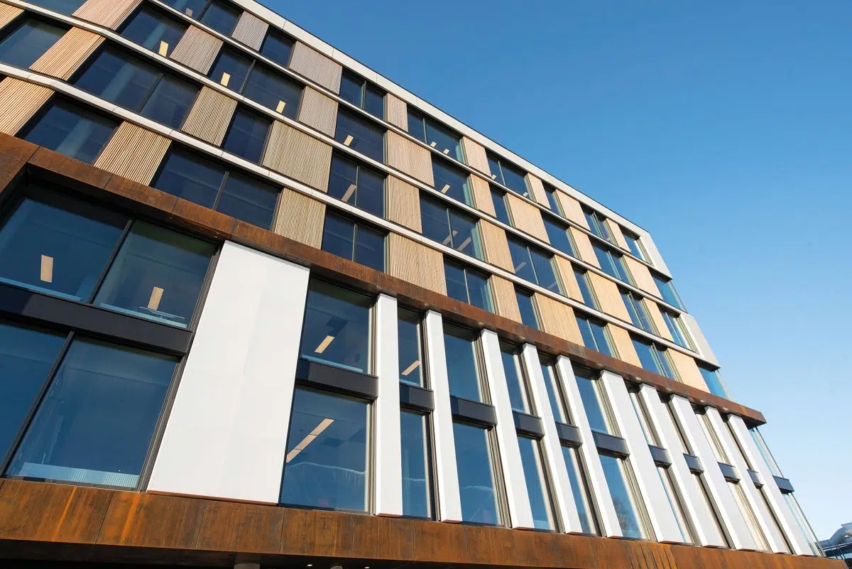 Alna bydelshus på Furuset i Oslo, 20. januar 2022.
Foto: Trond Joelson, Byggeindustrien